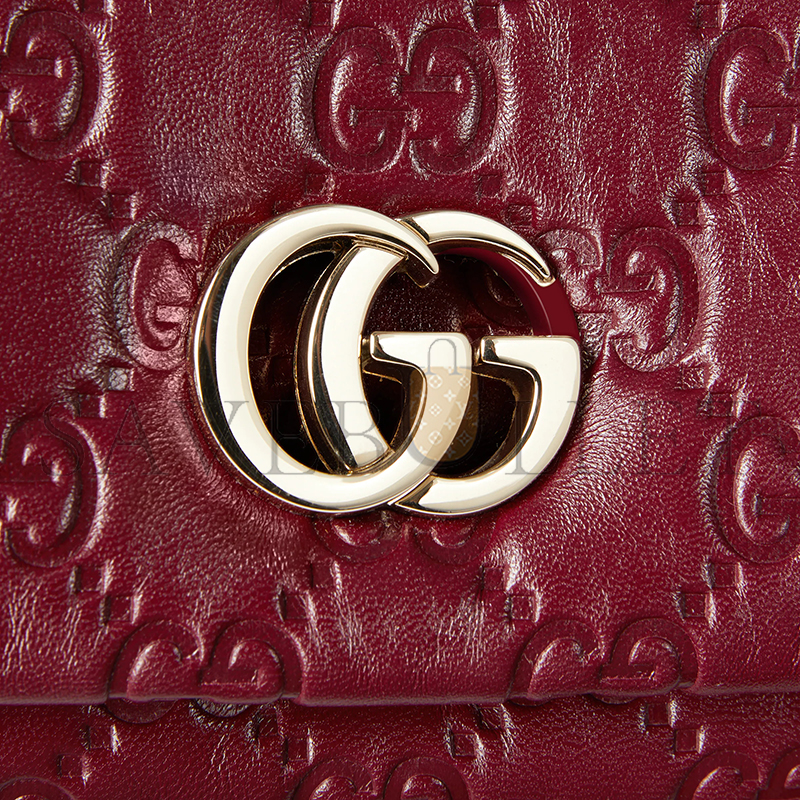 G*u*i gg milano small top handle bag 806017 (21*12.5*6cm)